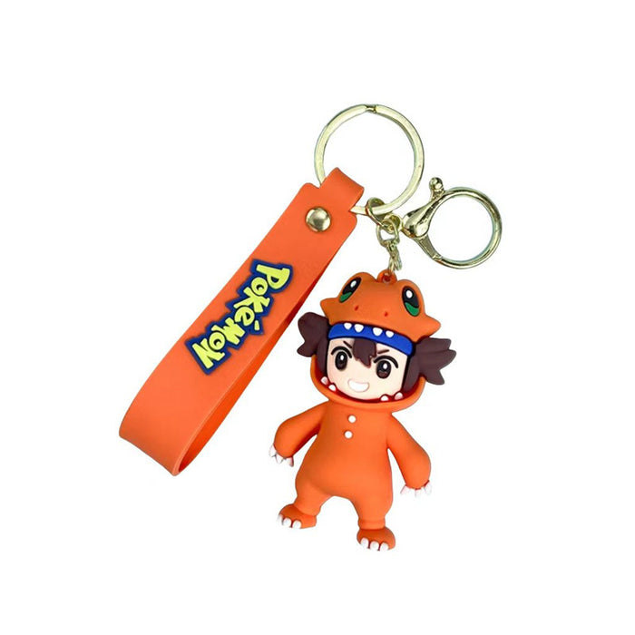 Wholesale PVC Cartoon Doll Keychain JDC-KC-BaoDou005