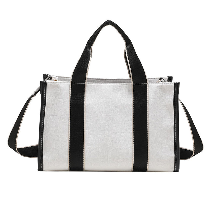 Wholesale Canvas Urban Simplicity Tote Bag Stylish Everyday Fashion Accessory