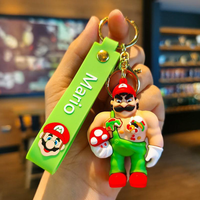 Wholesale Cartoon Doll 3D Rubber Keychain JDC-KC-Tingm063