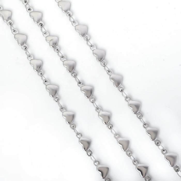 Wholesale Stainless Steel Vacuum Electroplated Gold Peach Heart Dolphin Five-Pointed Star Necklace