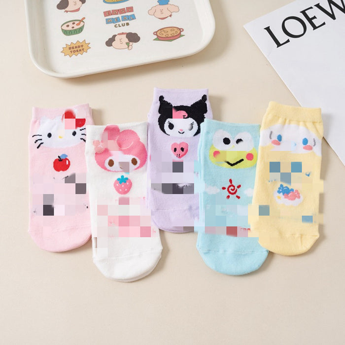 Wholesale Cartoon Cotton Socks JDC-SK-Lanh010