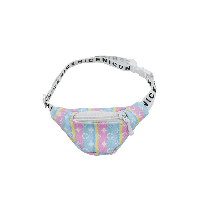 Wholesale Wool cloth messenger bag cotton doll waist bag change clothes accessories