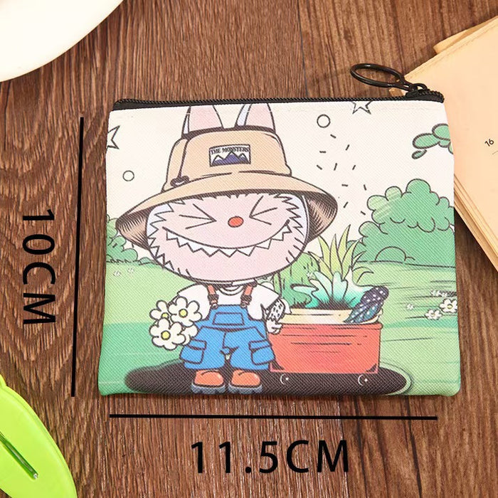 Wholesale Coin Purse Mini Bag  Card Bag Pu Portable Headphone Bag Carry-On Small Cosmetics Bag