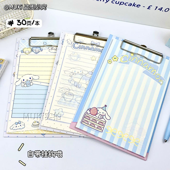 Wholesale Cute Cartoon Dog Board Clip Sticky Note Pad - Portable Memo Notebook Gift