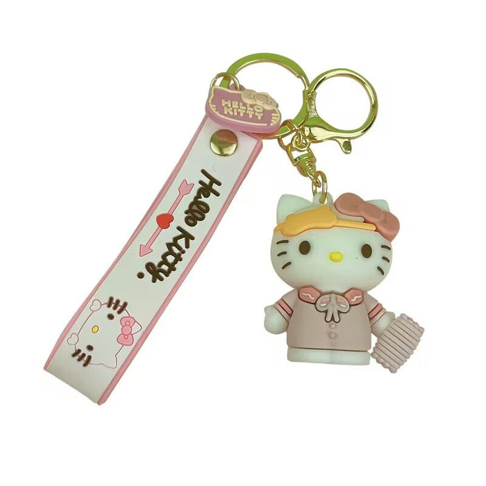 Wholesale Creative Cartoon Silicone Keychain JDC-KC-ShengH007