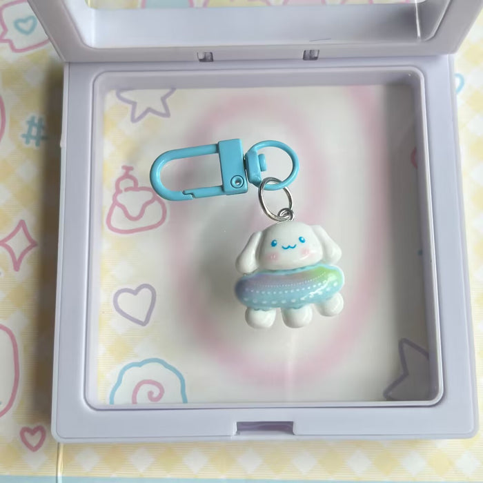 Wholesale Resin Cartoon Dream Star Keychain Bag Charm Cute Anime Style Gift Accessory