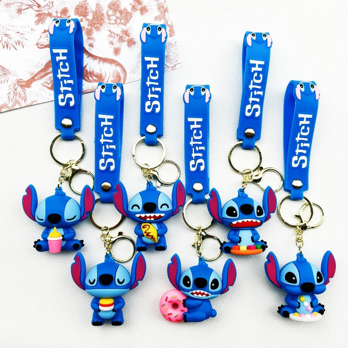 Wholesale PVC Cartoon Doll Keychain JDC-KC-WuYi143