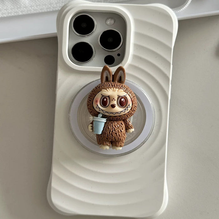 Wholesale Resin 3D Fabric Phone Airbag Stand