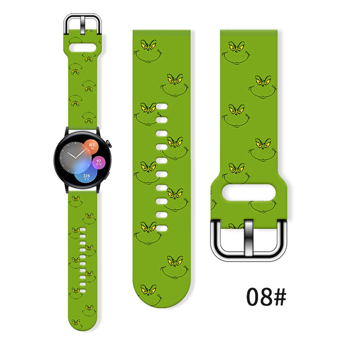 Wholesale Printed Tpu Watch Strap Wrist Strap JDC-WD-NuoQi063