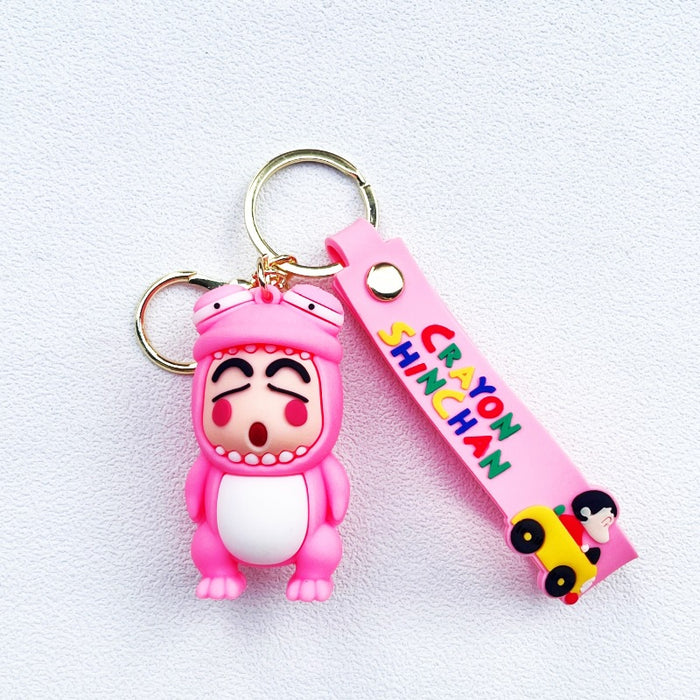 Wholesale PVC Cartoon Doll Keychain JDC-KC-WuYi037