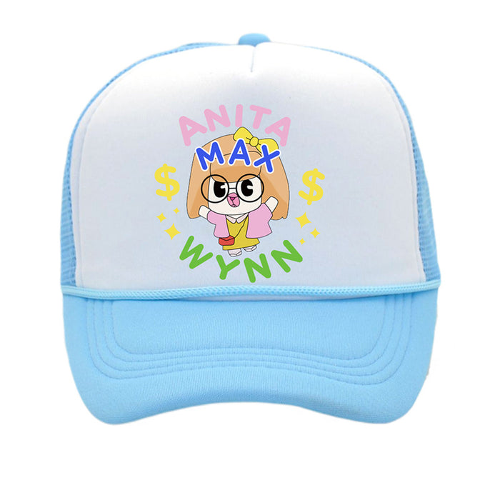 Wholesale Mesh Polyester Cartoon Sponge Net Cap Baseball Cap JDC-FH-PNi020