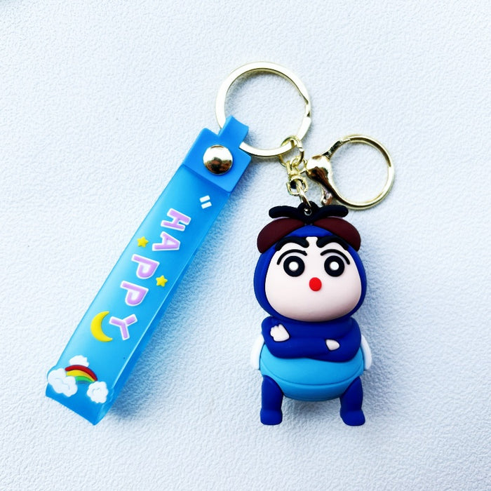 Wholesale PVC Cartoon Doll Keychain JDC-KC-WuYi166