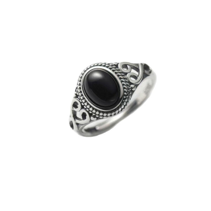 Wholesale Elliptical hollowed out open ring vintage jewelry gift bracelet direct sales