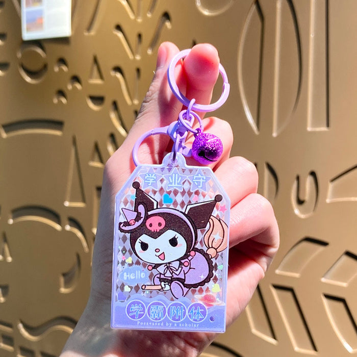 Wholesale Acrylic Cartoon Oil-filled Keychain JDC-KC-Benxin017