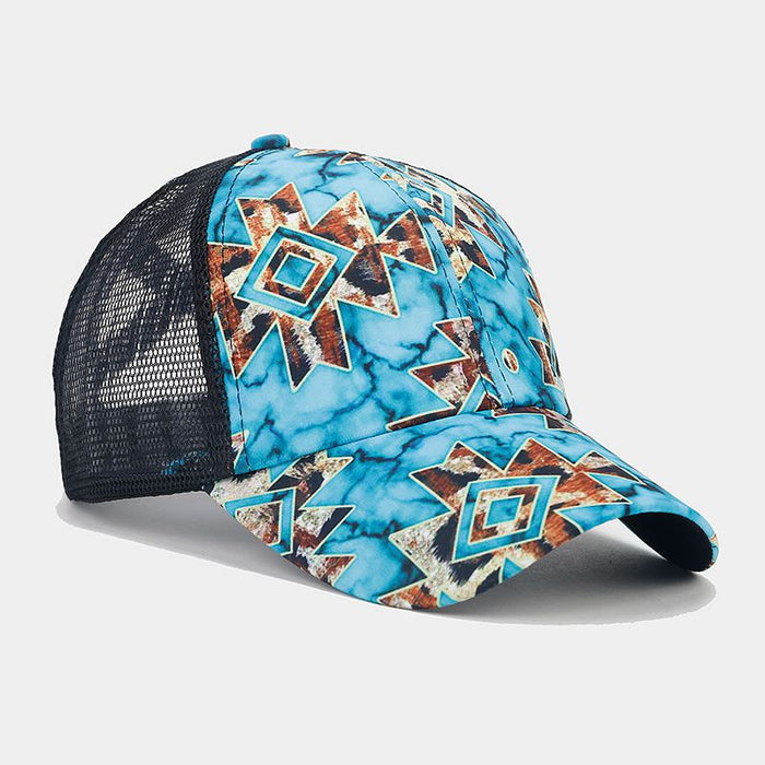 Wholesale Cotton Aztec Printed Baseball Cap JDC-FH-LvY011