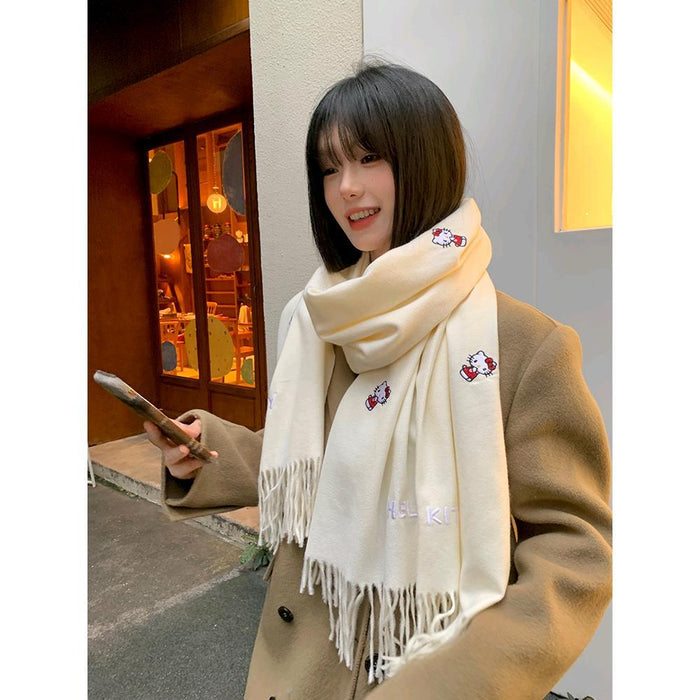 Wholesale Embroidered Cashmere f