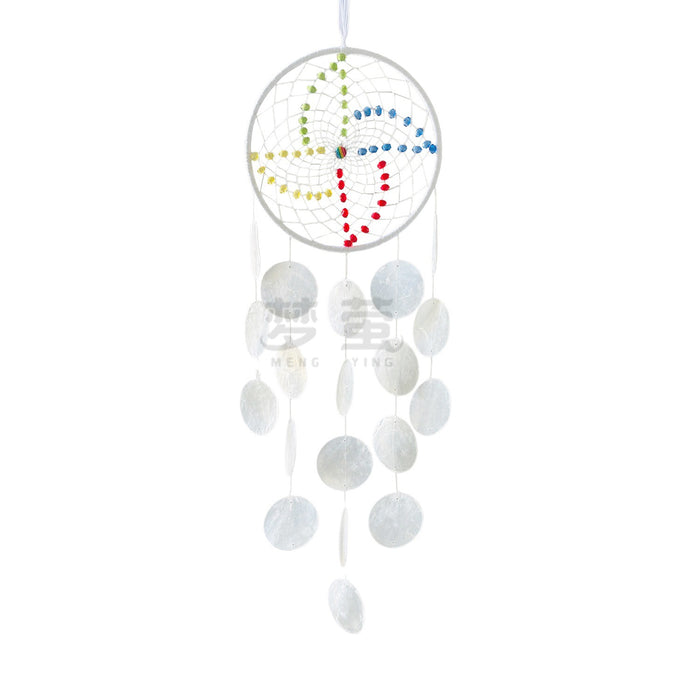 Wholesale Handmade Shell Dream Catcher Wind Chime Bohemian Beach Home Decor MOQ≥2