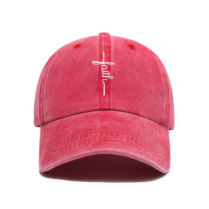 Wholesale Retro washed baseball cap, outdoor sun protection soft top hat