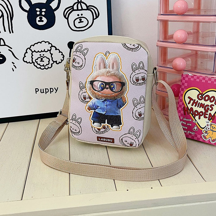 Wholesale Cartoon Crossbody Bag Soft Cute Large Capacity  Bag
