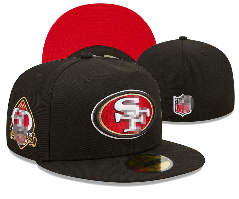 Wholesale Football cap autumn and winter hat men' s and women' s embroidered hat outdoor sun protection