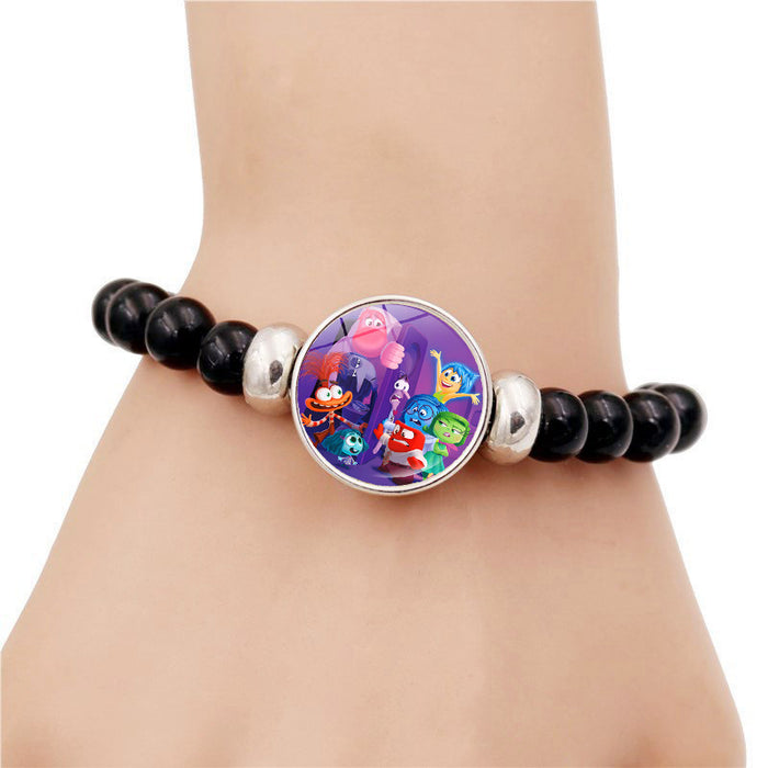 Wholesale Inside Out Beaded Bracelet Girl Gift Hot Sale Accessories Inside Out 2 Emotion Expression Bracelet JDC-BT-JY003