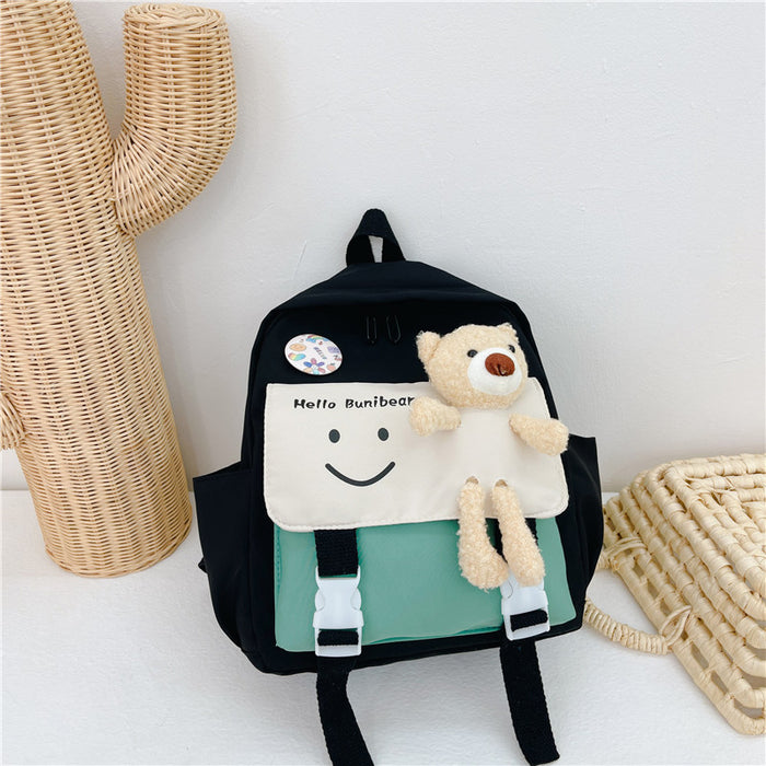 Wholesale Canvas Children's Stylish Small Backpack JDC-BP-YuanDuo024