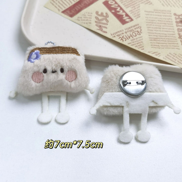 Wholesale Cute Cartoon Plush Doll Dumplings,  Buns,  Sushi Keychain Pendant,  Bag Pendant,  Gourmet Doll Pendant