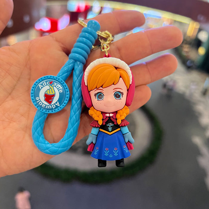 Wholesale PVC Cartoon Doll Keychain JDC-KC-XingS013