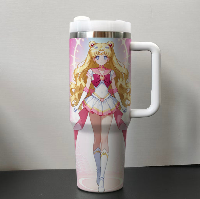 Wholesale 40oz Car Cup  cartoon Stainless Steel  ice bullies cup Tumbler Thermos Cup
