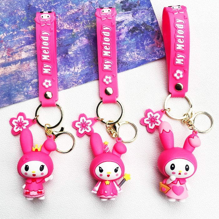 Wholesale PVC Cartoon Doll Keychain JDC-KC-WuYi181