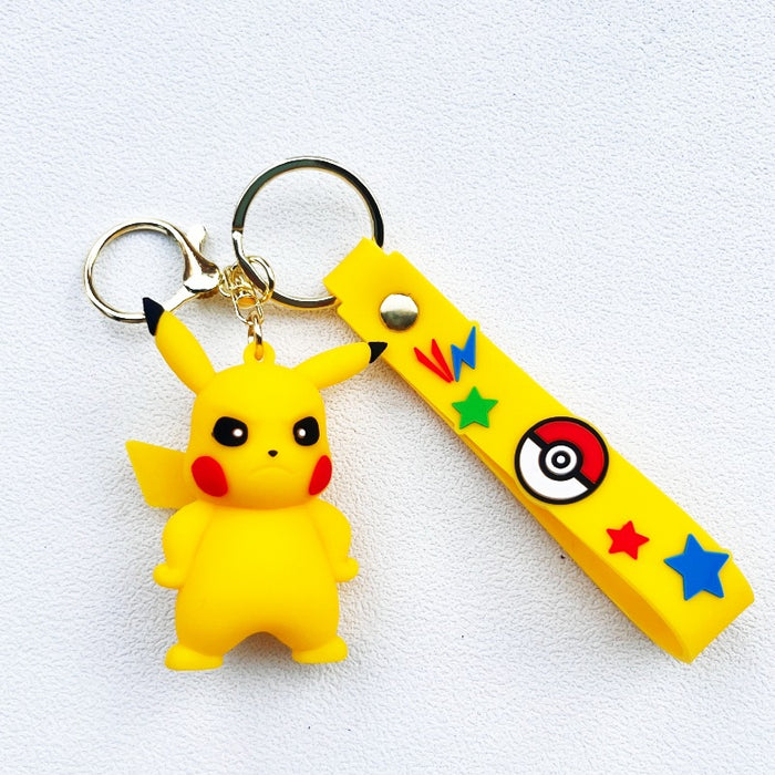 Wholesale PVC Cartoon Doll Keychain JDC-KC-WuYi218