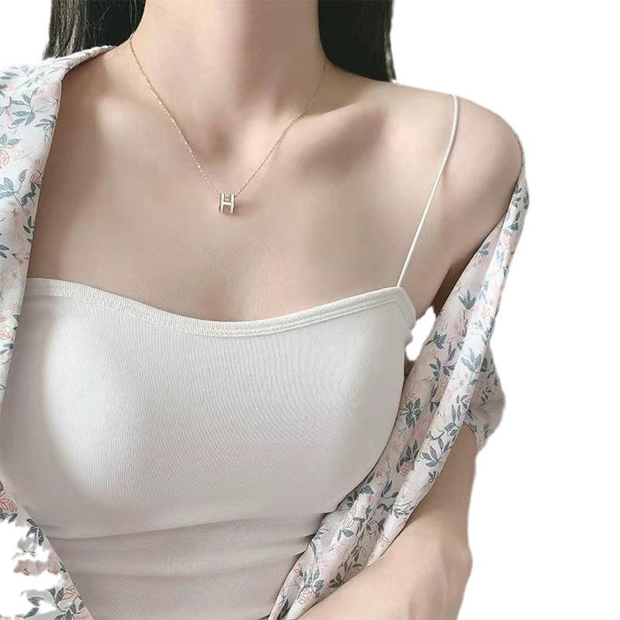 Wholesale Clavicle chain stainless steel necklace pendant