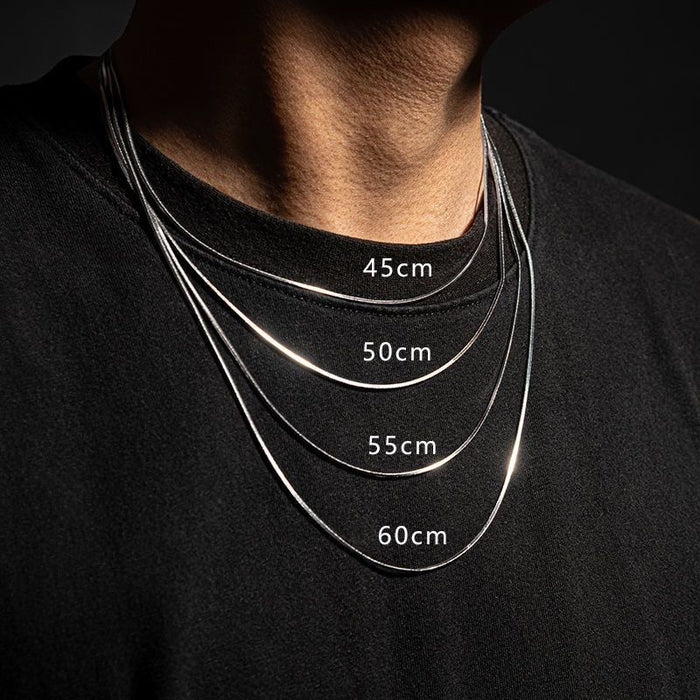 Wholesale Titanium steel necklace, personalized and simple sweater chain