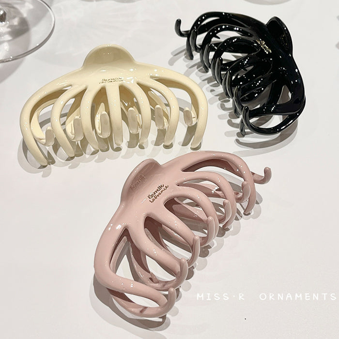 Wholesale New texture hair clip with high hair volume, elegant hair clip at the back of the head, and accessory clip