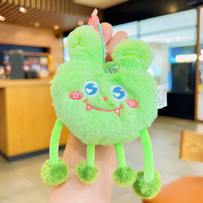 Wholesale Long-legged Snow Monster Plush Keychains JDC-KC-YDao104