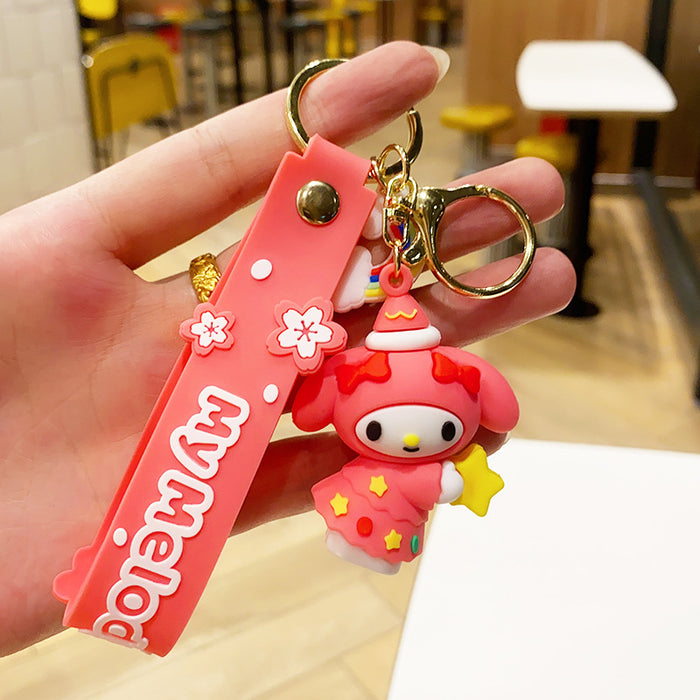 Wholesale PVC Cartoon Doll Keychain JDC-KC-NLu020