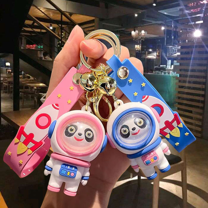 Wholesale Panda Astronaut Keychain JDC-KC-Weiy003