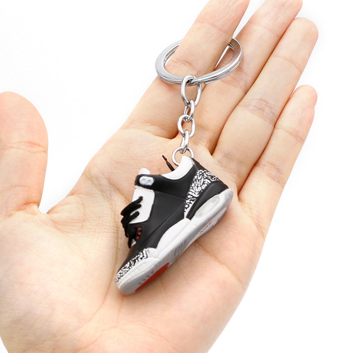 Wholesale PVC Shoe Model Keychain JDC-KC-QLPing003