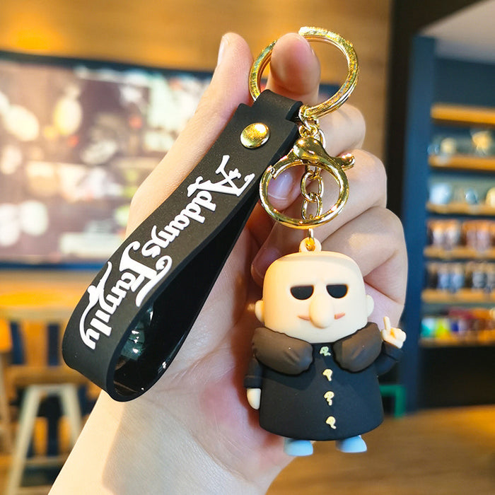 Wholesale Cartoon Doll Rubber Keychain JDC-KC-Tingm015