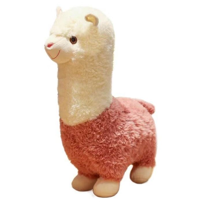 Wholesale  cute simulation alpaca plush toy doll claw machine doll pillow plush toy gift