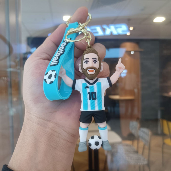 Wholesale Cartoon Football Commemorative Keychain