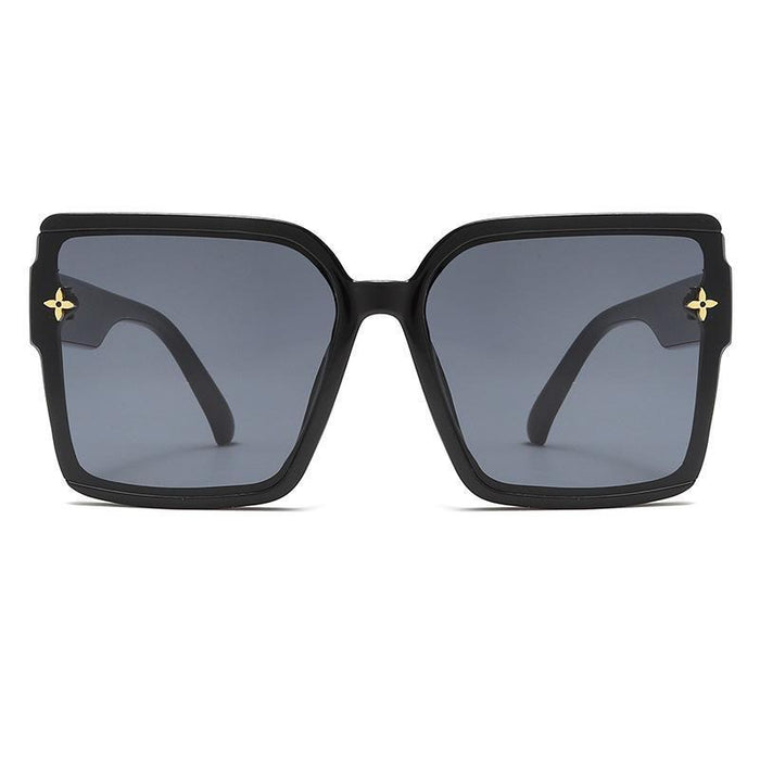 Wholesale Fashionable square frame sunglasses, versatile street photography sunglasses, UV resistant sun visors