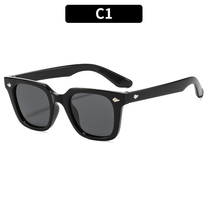 Wholesale Children' s Square Silicone Sunglasses UV400 Trendy Outdoor Fashion Accessory