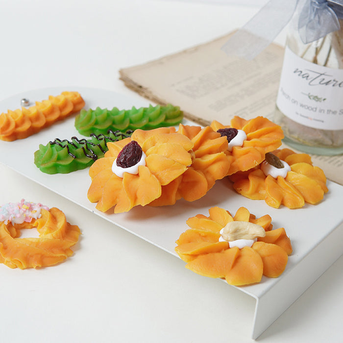 Wholesale Chic PVC Simulated Cookie Pendant Fun Dessert Shaped Ornament Decorative Gift Accessory MOQ≥5