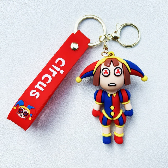 Wholesale PVC Cartoon Doll Keychain JDC-KC-WuYi208