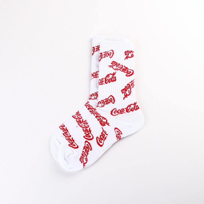 Wholesale Cartoon Polyester Mid Tube Socks (F) JDC-SK-JieQ001