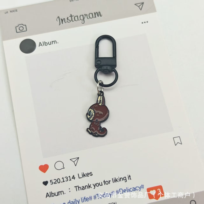 Wholesale Cartoon Doll Pendant Keychain Metal Fashion Doll Couple Bag Ornament Gift
