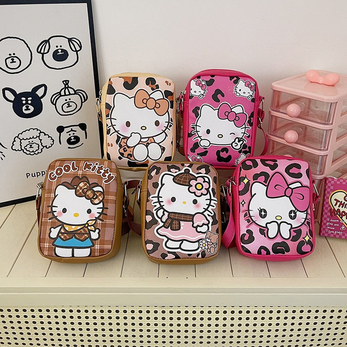 Wholesale Cartoon Crossbody Bag Soft Cute Large Capacity  Bag