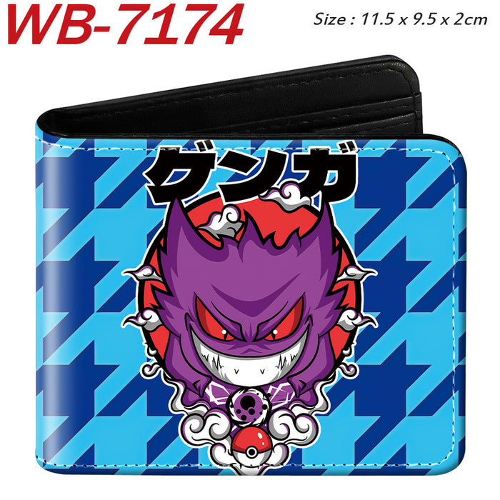 Wholesale Cute Anime Elf Pattern PU Bifold Wallet Short Card Holder Coin Purse Everyday Chic Fashion Accessory