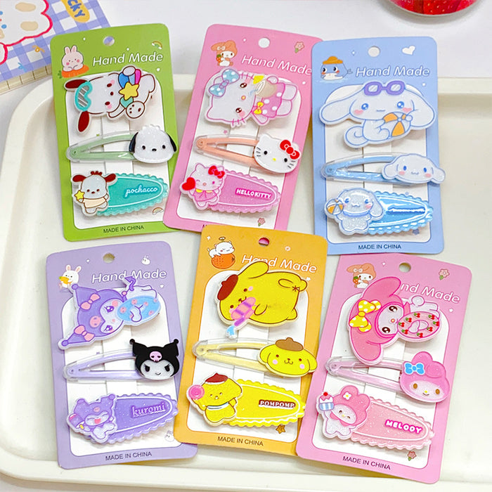 Wholesale Cute Cartoon Acrylic Hairpin JDC-HC-HengX016